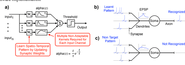 Figure 1 for Racing to Learn: Statistical Inference and Learning in a Single Spiking Neuron with Adaptive Kernels