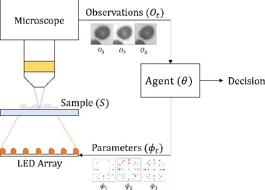 Figure 1 for Towards an Intelligent Microscope: adaptively learned illumination for optimal sample classification