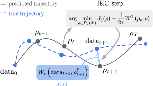 Figure 1 for JKOnet: Proximal Optimal Transport Modeling of Population Dynamics