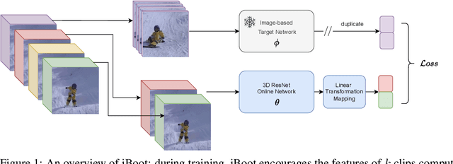 Figure 1 for iBoot: Image-bootstrapped Self-Supervised Video Representation Learning