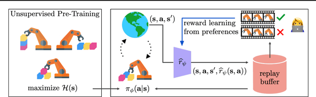Figure 1 for PEBBLE: Feedback-Efficient Interactive Reinforcement Learning via Relabeling Experience and Unsupervised Pre-training