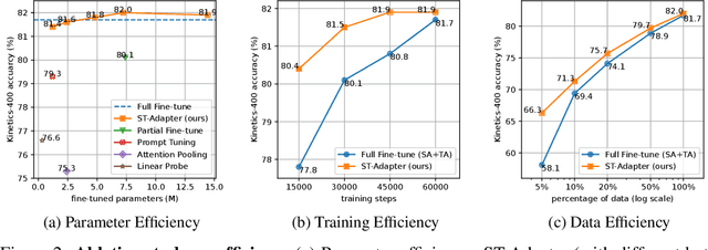 Figure 3 for ST-Adapter: Parameter-Efficient Image-to-Video Transfer Learning for Action Recognition
