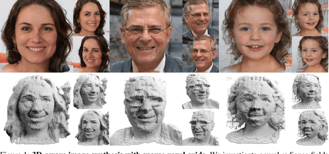 Figure 1 for VoxGRAF: Fast 3D-Aware Image Synthesis with Sparse Voxel Grids