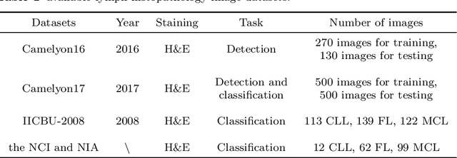 Figure 2 for What Can Machine Vision Do for Lymphatic Histopathology Image Analysis: A Comprehensive Review