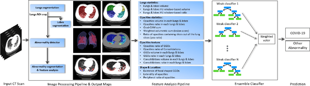 Figure 3 for Automated triage of COVID-19 from various lung abnormalities using chest CT features
