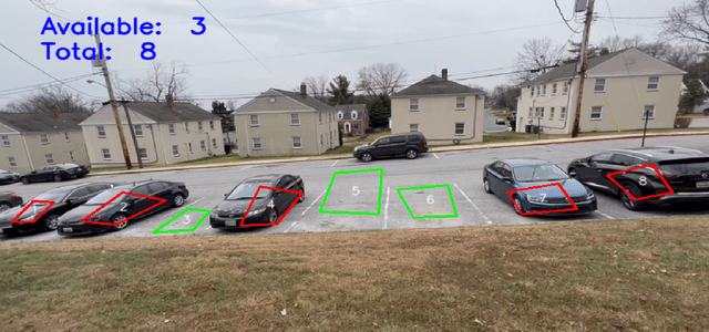 Figure 4 for Computer Vision Based Parking Optimization System