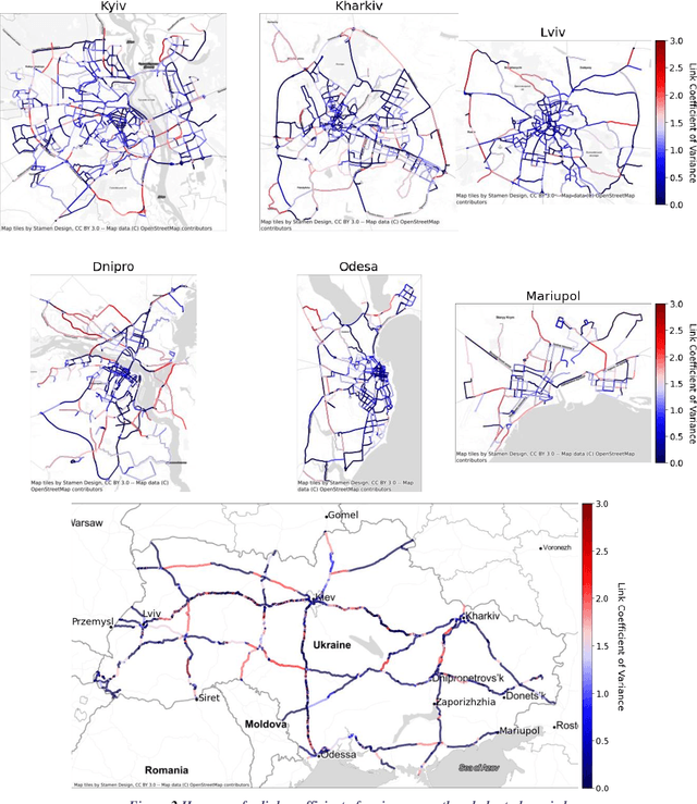 Figure 3 for Analyzing and modeling network travel patterns during the Ukraine invasion using crowd-sourced pervasive traffic data
