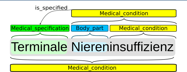 Figure 2 for A Medical Information Extraction Workbench to Process German Clinical Text