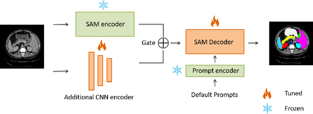Figure 1 for Ladder Fine-tuning approach for SAM integrating complementary network