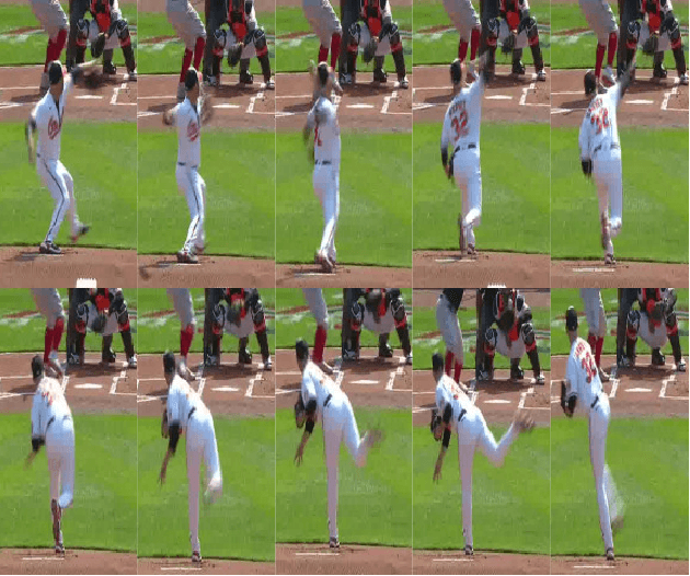 Figure 1 for Mitigating Motion Blur for Robust 3D Baseball Player Pose Modeling for Pitch Analysis