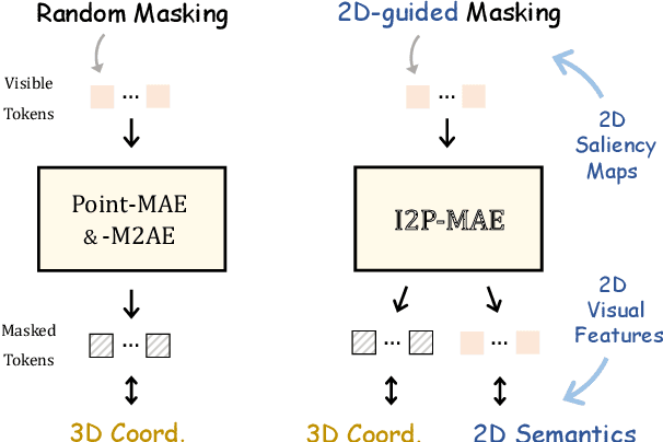 Figure 3 for Learning 3D Representations from 2D Pre-trained Models via Image-to-Point Masked Autoencoders