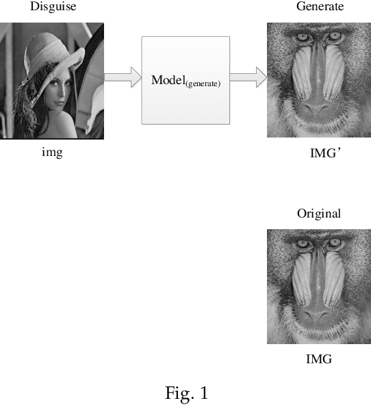 Figure 1 for Image Disguise based on Generative Model