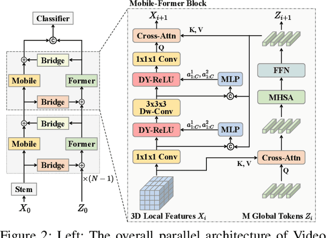Figure 3 for Video Mobile-Former: Video Recognition with Efficient Global Spatial-temporal Modeling