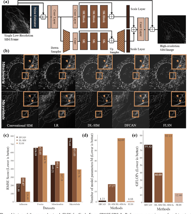 Figure 1 for Fast and Light-Weight Network for Single Frame Structured Illumination Microscopy Super-Resolution
