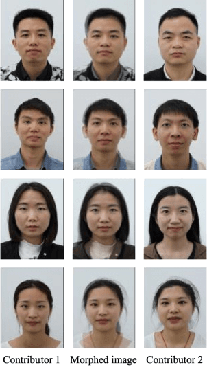 Figure 1 for FD-GAN: Face-demorphing generative adversarial network for restoring accomplice's facial image