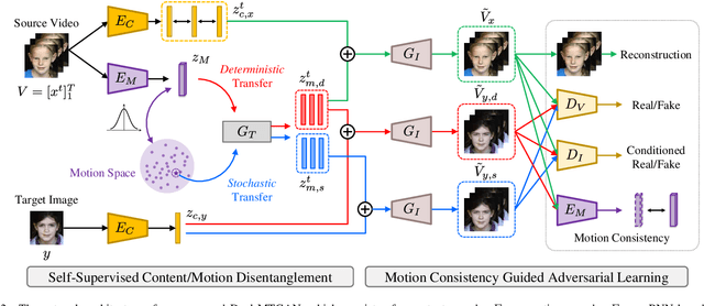 Figure 2 for Dual-MTGAN: Stochastic and Deterministic Motion Transfer for Image-to-Video Synthesis