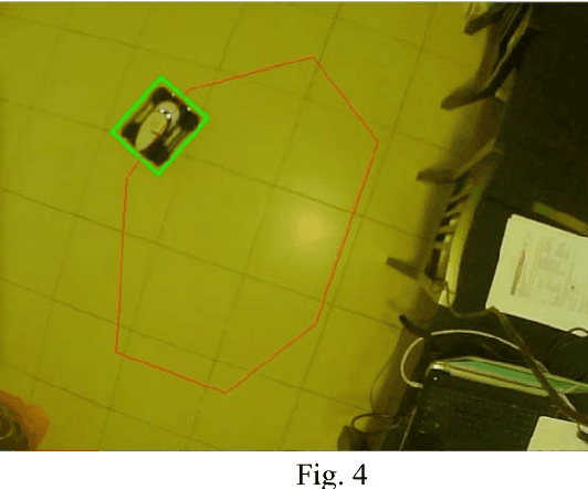 Figure 3 for Visual navigation for airborne control of ground robots from tethered platform: creation of the first prototype