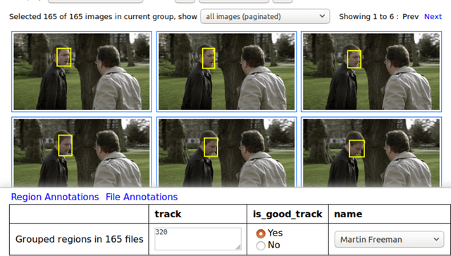 Figure 3 for The VIA Annotation Software for Images, Audio and Video