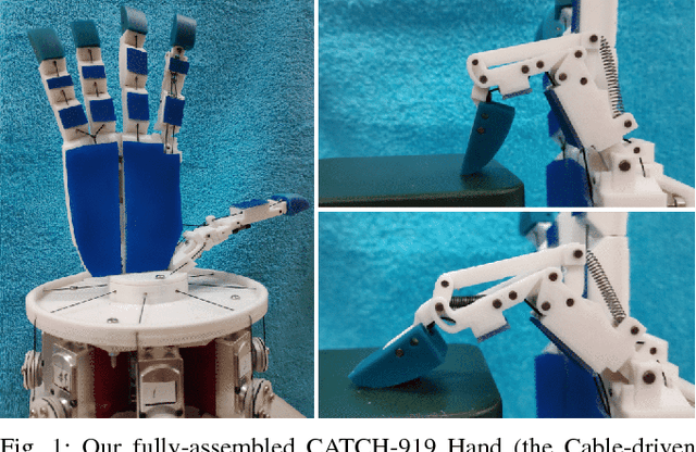 Figure 1 for CATCH-919 Hand: Design of a 9-actuator 19-DOF Anthropomorphic Robotic Hand
