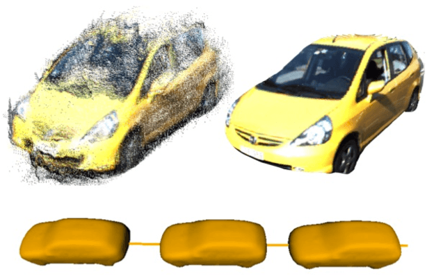 Figure 1 for SAMP: Shape and Motion Priors for 4D Vehicle Reconstruction