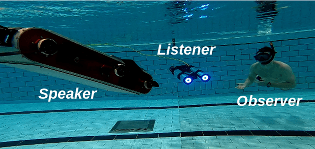 Figure 1 for Robotic Detection of a Human-Comprehensible Gestural Language for Underwater Multi-Human-Robot Collaboration