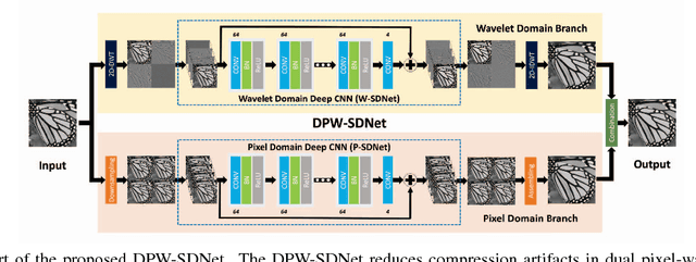 Figure 3 for DPW-SDNet: Dual Pixel-Wavelet Domain Deep CNNs for Soft Decoding of JPEG-Compressed Images