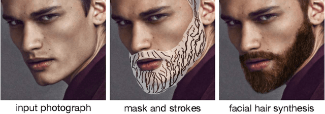Figure 1 for Intuitive, Interactive Beard and Hair Synthesis with Generative Models