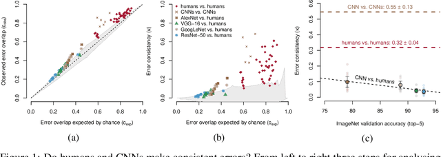 Figure 1 for Beyond accuracy: quantifying trial-by-trial behaviour of CNNs and humans by measuring error consistency