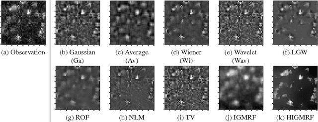 Figure 4 for Statistical Denoising for single molecule fluorescence microscopic images