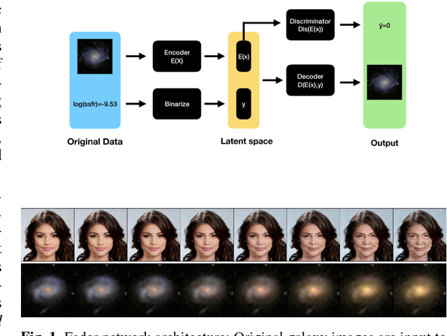 Figure 1 for Exploring galaxy evolution with generative models
