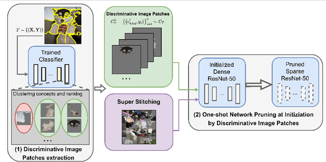 Figure 1 for One-shot Network Pruning at Initialization with Discriminative Image Patches