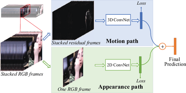 Figure 3 for Motion Representation Using Residual Frames with 3D CNN