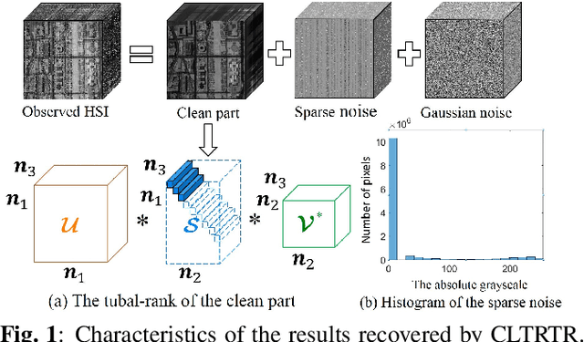 Figure 1 for Constrained low-tubal-rank tensor recovery for hyperspectral images mixed noise removal by bilateral random projections