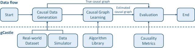 Figure 1 for gCastle: A Python Toolbox for Causal Discovery