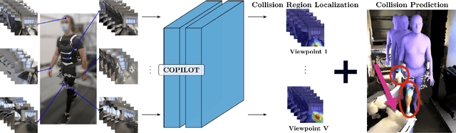 Figure 1 for COPILOT: Human Collision Prediction and Localization from Multi-view Egocentric Videos