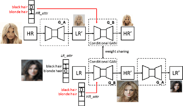 Figure 1 for Conditional CycleGAN for Attribute Guided Face Image Generation