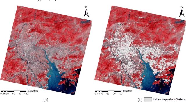 Figure 1 for Extracting urban impervious surface from GF-1 imagery using one-class classifiers