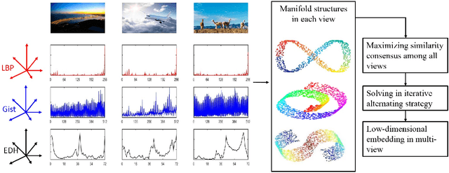 Figure 1 for The Similarity-Consensus Regularized Multi-view Learning for Dimension Reduction