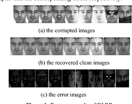 Figure 1 for Collaborative representation-based robust face recognition by discriminative low-rank representation