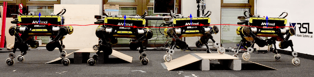 Figure 4 for Keep Rollin' - Whole-Body Motion Control and Planning for Wheeled Quadrupedal Robots