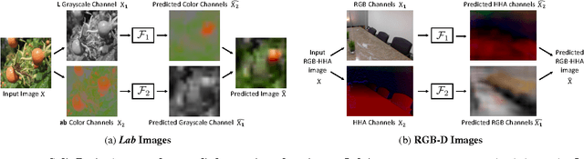 Figure 3 for Split-Brain Autoencoders: Unsupervised Learning by Cross-Channel Prediction