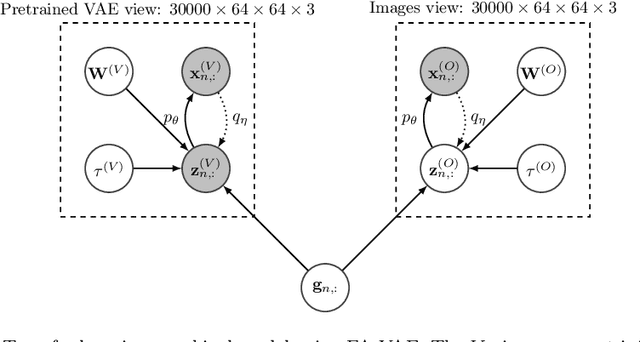 Figure 4 for Multi-view hierarchical Variational AutoEncoders with Factor Analysis latent space