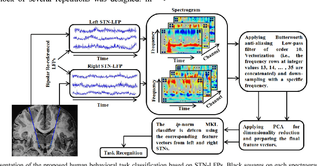 Figure 1 for A Multiple Kernel Learning Approach for Human Behavioral Task Classification using STN-LFP Signal