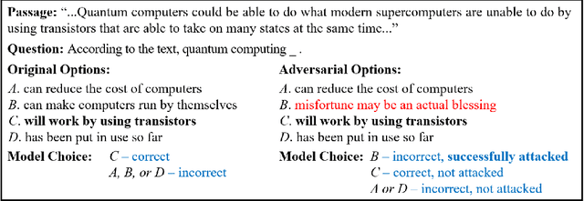 Figure 1 for Using Adversarial Attacks to Reveal the Statistical Bias in Machine Reading Comprehension Models