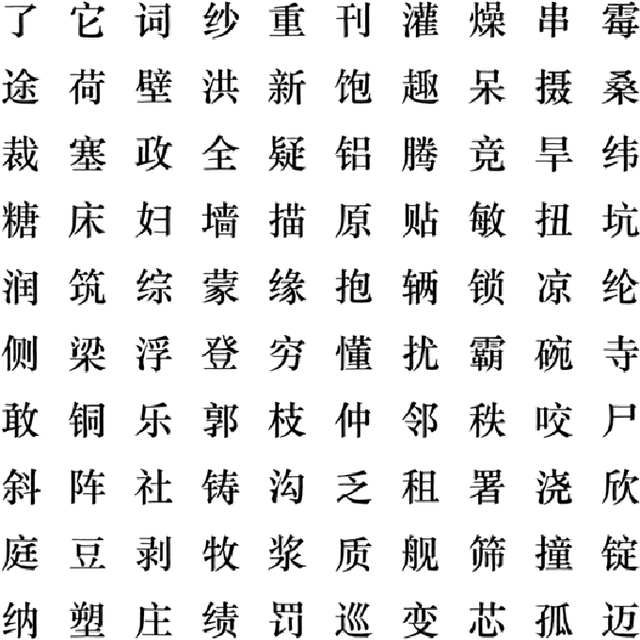 Figure 2 for Automatic Generation of Chinese Handwriting via Fonts Style Representation Learning