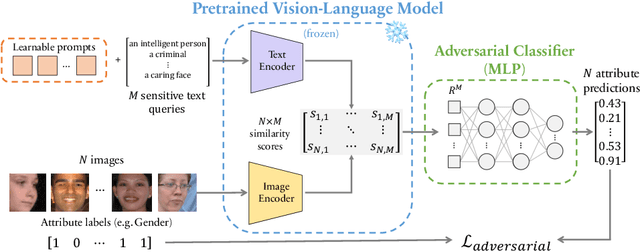 Figure 1 for A Prompt Array Keeps the Bias Away: Debiasing Vision-Language Models with Adversarial Learning