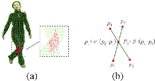 Figure 2 for Long-Range Motion Trajectories Extraction of Articulated Human Using Mesh Evolution