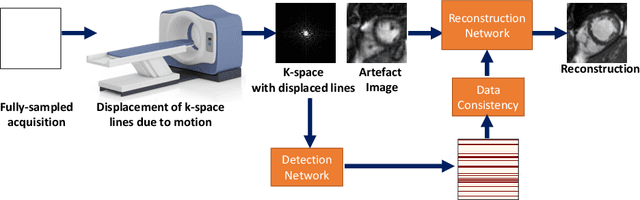 Figure 1 for Detection and Correction of Cardiac MR Motion Artefacts during Reconstruction from K-space