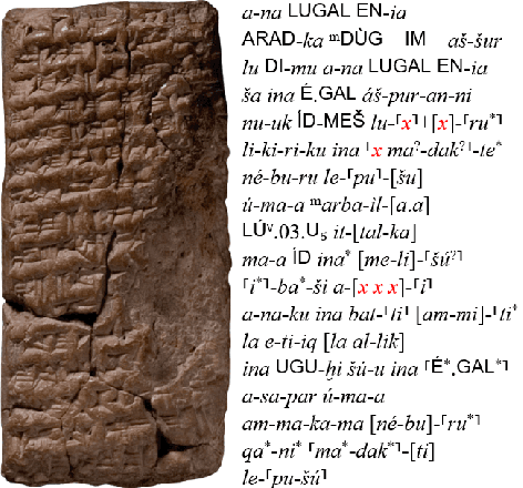Figure 1 for Filling the Gaps in Ancient Akkadian Texts: A Masked Language Modelling Approach