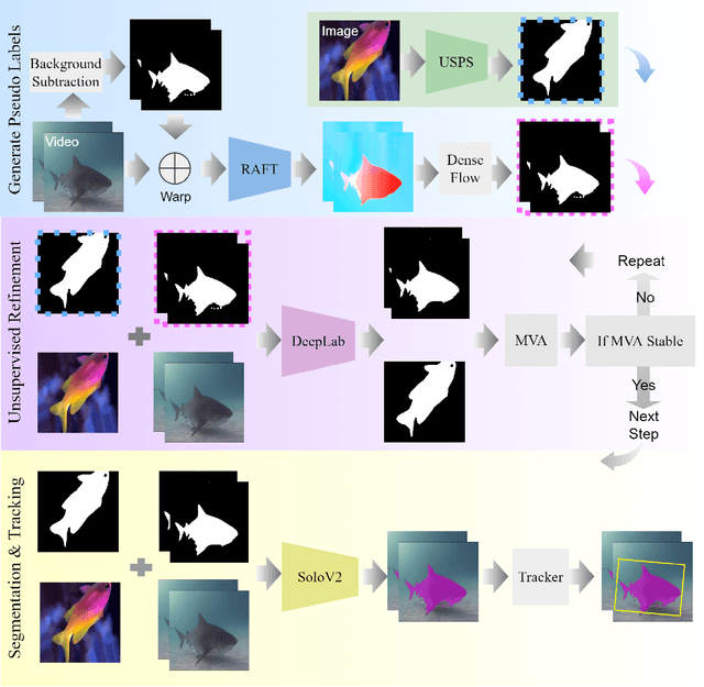 Figure 4 for Unsupervised Fish Trajectory Tracking and Segmentation
